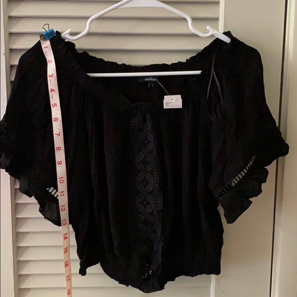 Off shoulder summer blouse
